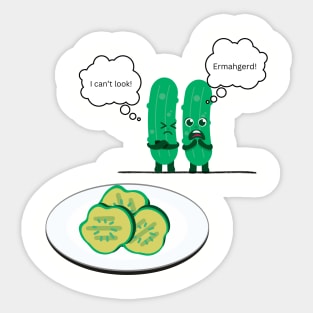 Pickle Drama Sticker